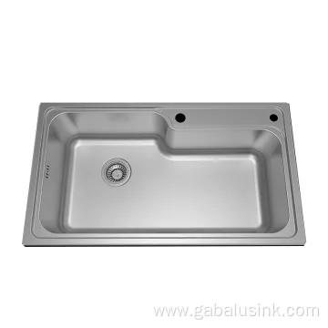 Hot SUS304 Pressed Single Bowl Kitchen Sink
